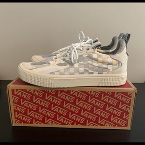 Vans Overt ComfyCush True White/Grey Skate Shoes